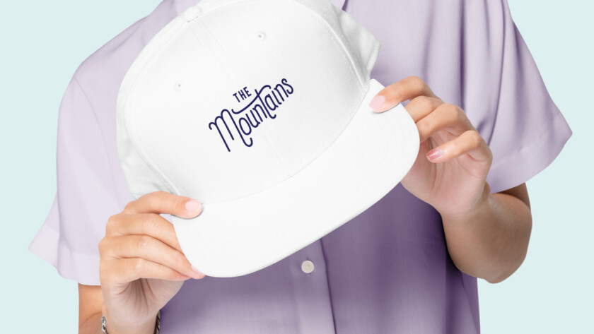 Embroidered hat